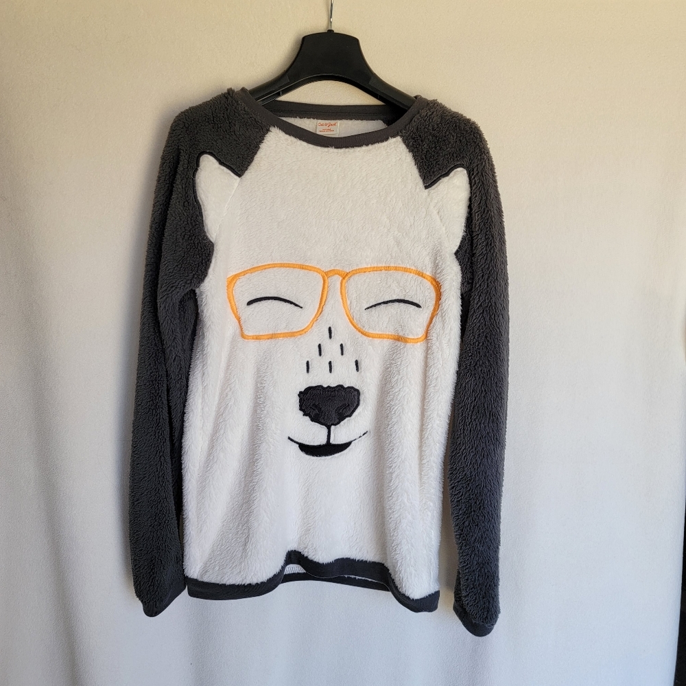 Cat & Jack sherpa top, size XL (16)